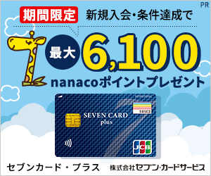 21年版 Nanacoポイントの貯め方 使い方を一挙紹介 クレジットカード忍法帖